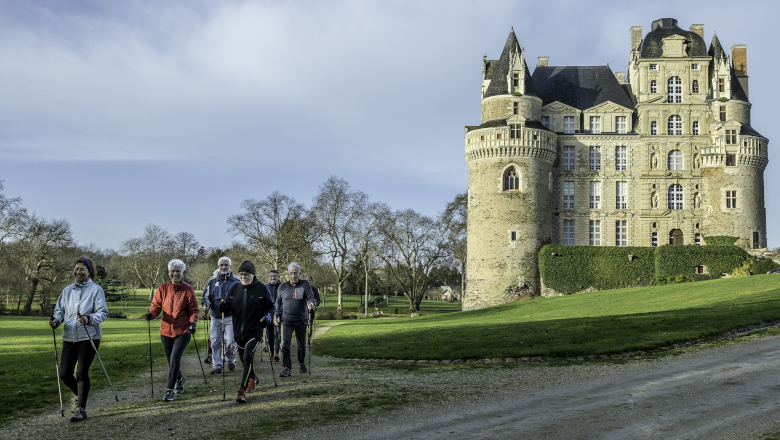 Château de Brissac - Randonnée - Marche