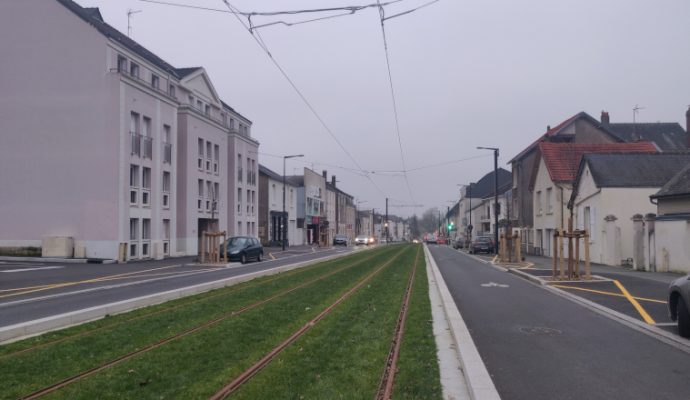 A Belle-Beille, les travaux du tramway sont terminés