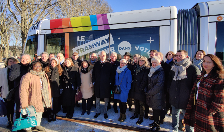 Equipe municipale tramway