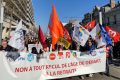 Tête de cortège - Manifestation retraite