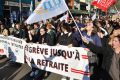 Tête de cortège jeune - Manifestation retraite