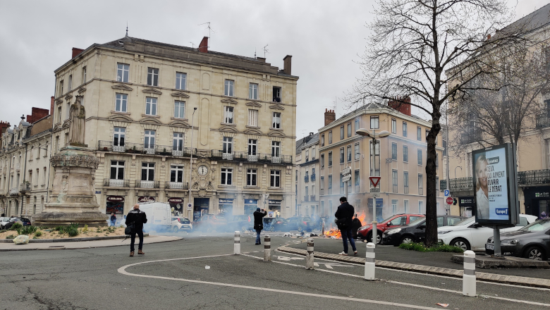 Manif incendie Visitation