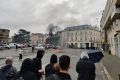 Manif tensions château