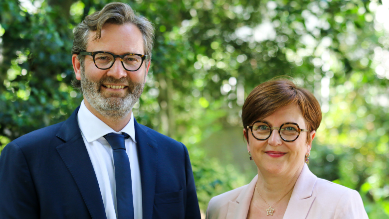 Emmanuel Capus et Corinne Bourcier