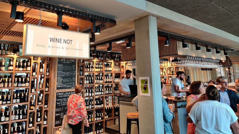 Intérieur halles Coeur de Maine