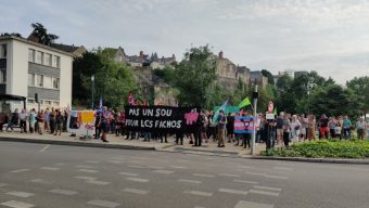 La présence au sein des Halles Cœur de Maine des Blancs de l’Ouest ne passe pas