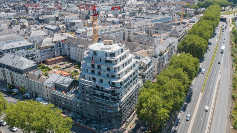 Vue du ciel Arborescence