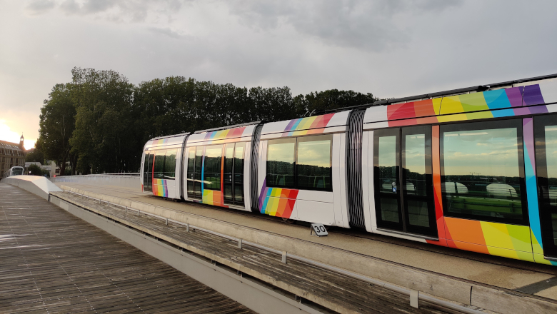 Inauguration tramway ponts des Arts et Métiers