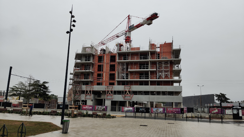 Chantier Monplaisir place de l'Europe