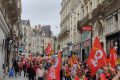 Cortège centre-ville - Manifestation austérité
