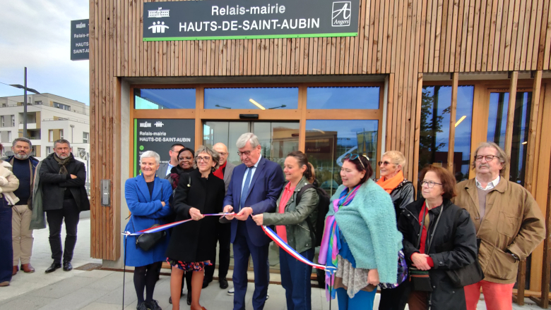 Inauguration relais-mairie Hauts-de-Saint-Aubin