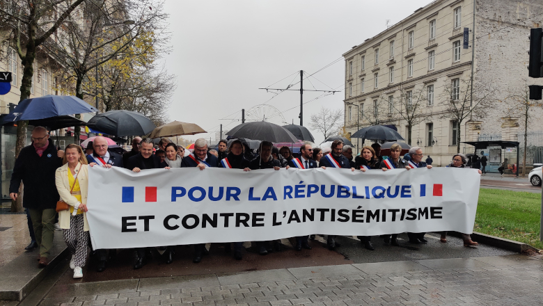 Marche contre l'antisémitisme