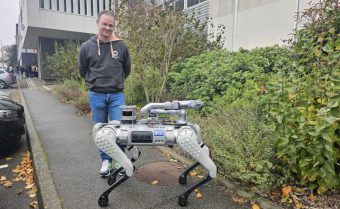 Polytech Angers se dote d’un robot-chien pour la recherche et l’enseignement