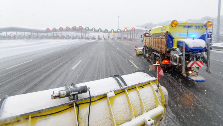 Neige autoroute