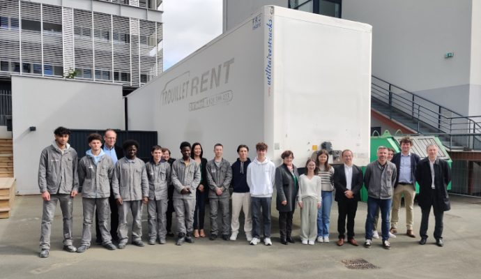 À Angers, des lycéens vont transformer une remorque frigorifique en hébergement d’urgence mobile