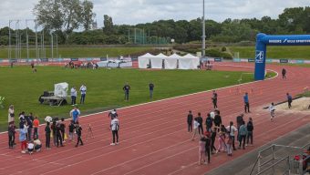 En attendant la flamme olympique, les jeunes angevins à la découverte de multiples pratiques sportives