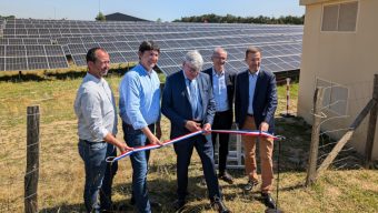 Une centrale solaire photovoltaïque pour alimenter la station d’épuration de la Baumette