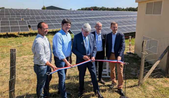 Une centrale solaire photovoltaïque pour alimenter la station d’épuration de la Baumette