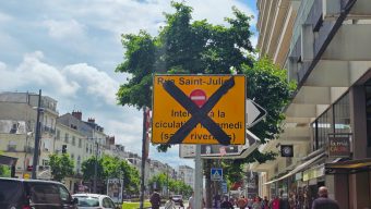 La rue Saint-Julien finalement rouverte à la circulation le samedi