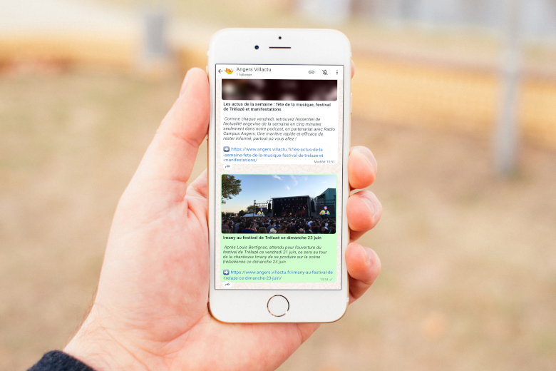 WhatsApp Angers Villactu