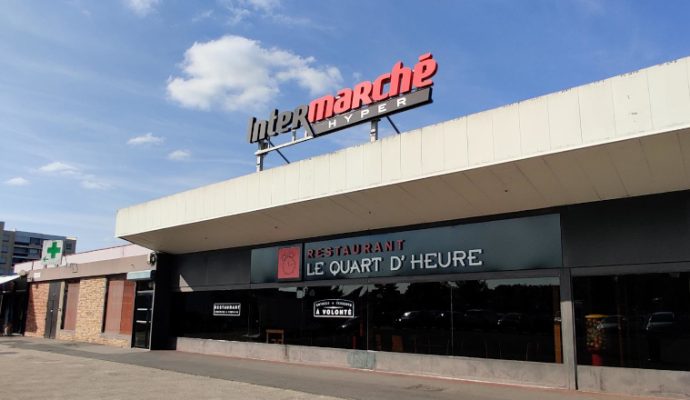 Intermarché a remplacé le Géant Casino de la Roseraie