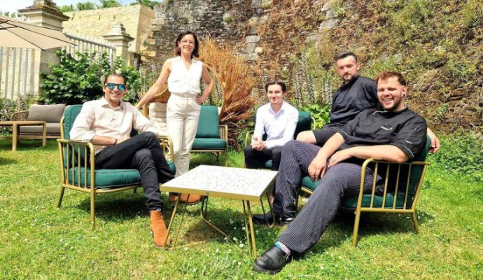 Le château d’Angers accueille un nouveau restaurant derrière ses remparts