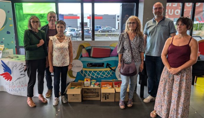 Le Secours populaire de Maine-et-Loire se mobilise pour une « rentrée scolaire solidaire »