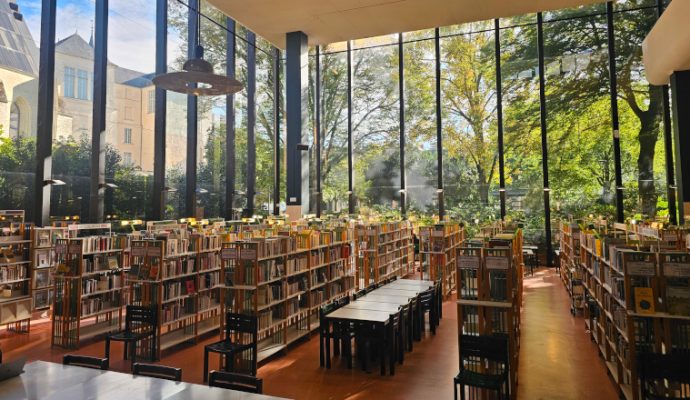 La bibliothèque Toussaint va fermer le 18 avril pour travaux