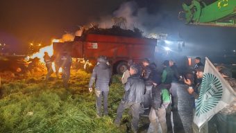 Les agriculteurs ont repris les mobilisations dans le Maine-et-Loire