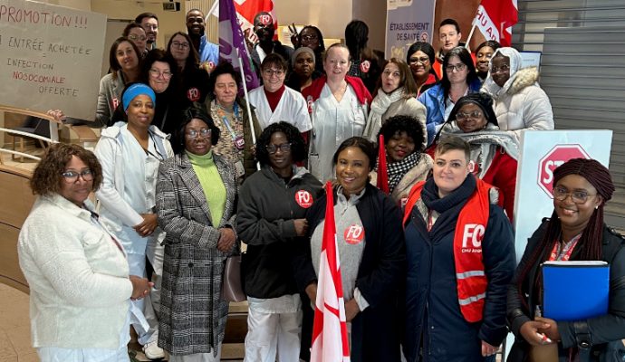 Les agents de service hospitalier continuent de se mobiliser au CHU d’Angers