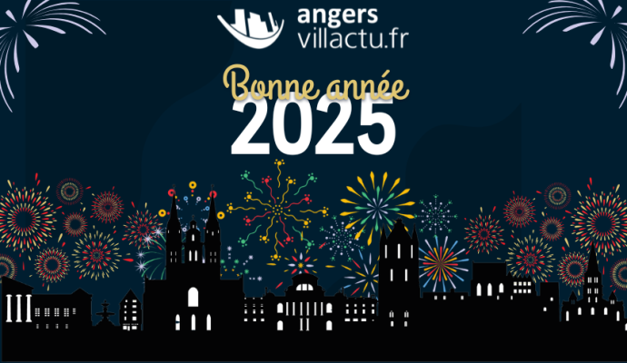 Angers.Villactu.fr vous souhaite une très bonne année 2025 !