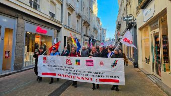 Près de 200 retraités mobilisés à Angers contre le report de la revalorisation des pensions