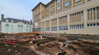 À Angers, la construction du parking silo prend le relai des fouilles archéologiques