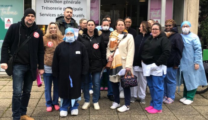 CHU d’Angers : la mobilisation des agents de stérilisation se poursuit