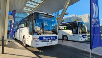 Maine-et-Loire : deux nouveaux cars électriques pour le réseau Aléop