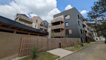 Bois, terre crue et béton bas carbone : à Angers une nouvelle résidence intègre des matériaux innovants