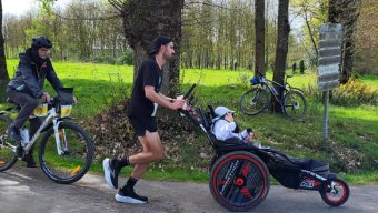 Un duo uni par le sport au-delà du handicap
