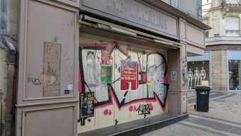 À Angers, la rue Saint-Aubin fait grise mine