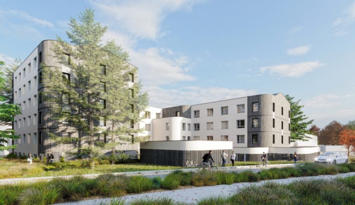 Une nouvelle résidence étudiante de 102 logements en construction à Belle-Beille