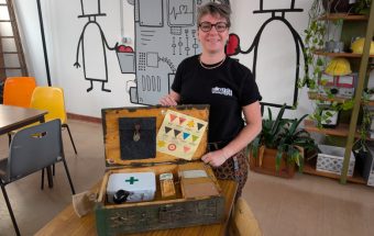 Elle crée une boîte à énigmes sur la Seconde Guerre mondiale en Anjou