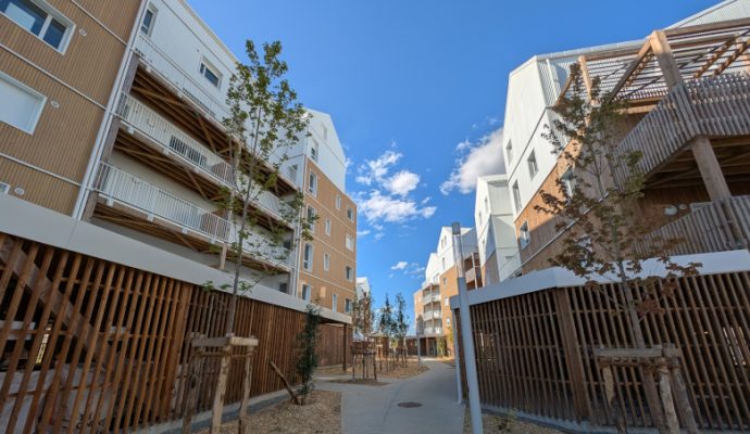 Une résidence construite en bois livrée dans les Hauts-de-Saint-Aubin