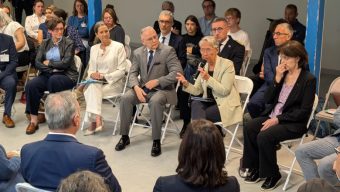 Élisabeth Borne à la rencontre des enseignants d’un collège angevin