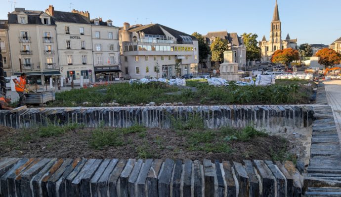 Place Kennedy, parking du château, abbaye du Ronceray… tour d’horizon des chantiers de la rentrée à Angers