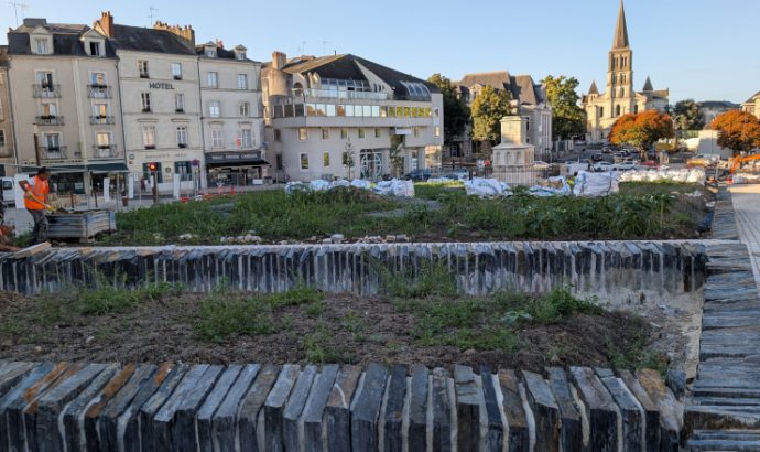 Place Kennedy, parking du château, abbaye du Ronceray… tour d’horizon des chantiers de la rentrée à Angers