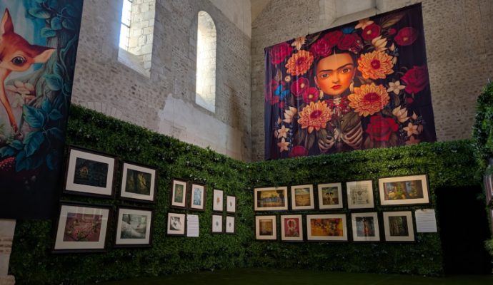 L’illustrateur Benjamin Lacombe expose ses œuvres à la collégiale Saint-Martin