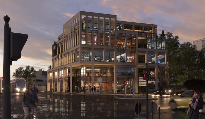À Belle-Beille, un nouvel immeuble associe bureaux et locaux d’activités