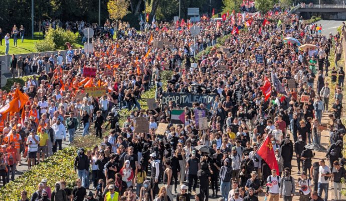 Grève du 18 septembre : une mobilisation en hausse à Angers avec plus de 5 000 manifestants
