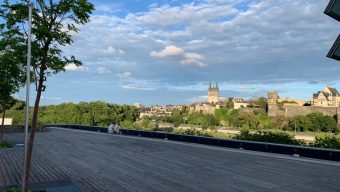 À Angers, une tyrolienne sera installée au-dessus de la Maine le temps d’une journée