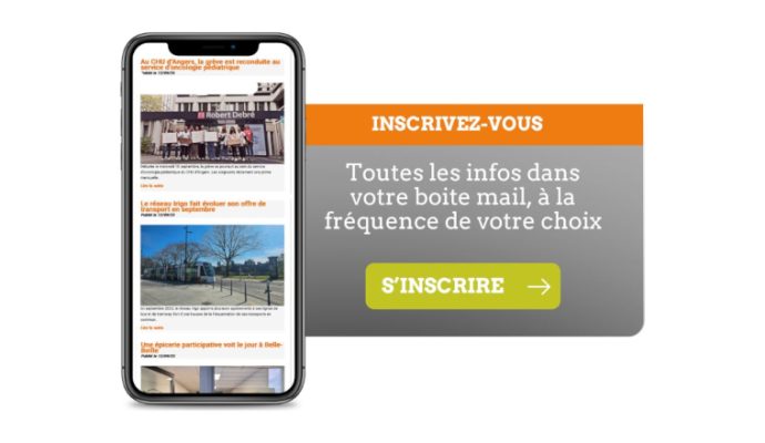 L’essentiel de l’actualité angevine directement dans votre boîte mail