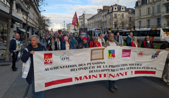 Le budget 2026 inquiète les retraités qui se sont mobilisés à Angers